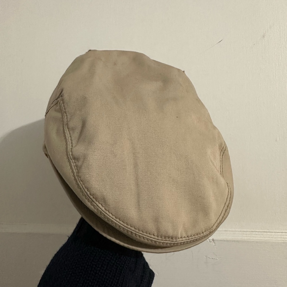 Prada Classic Tan Flat Cap - Picture 2 of 16